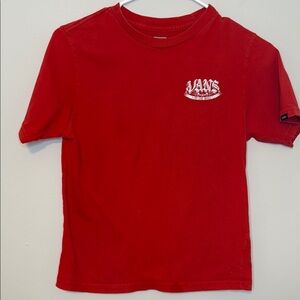 Vans Kids Red T-Shirt